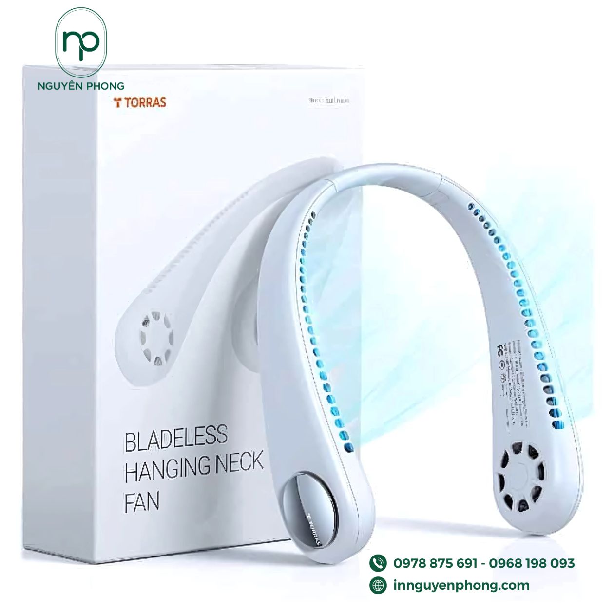 Mẫu hộp giấy đựng quạt mini